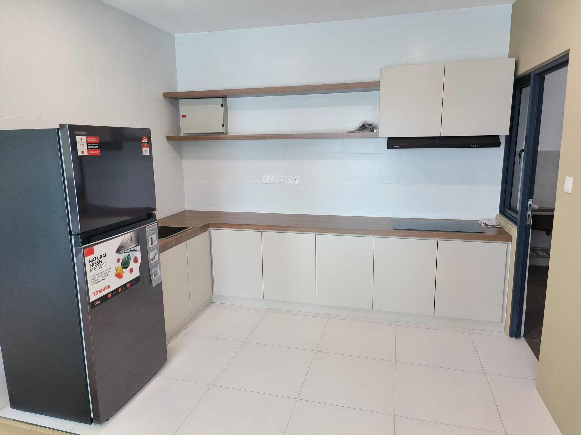 Kitchen with Fridge