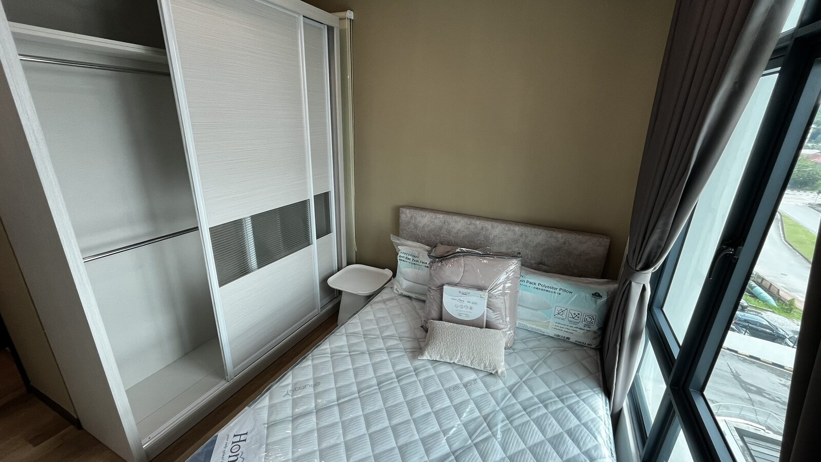 Bedroom with Wardrobe and View